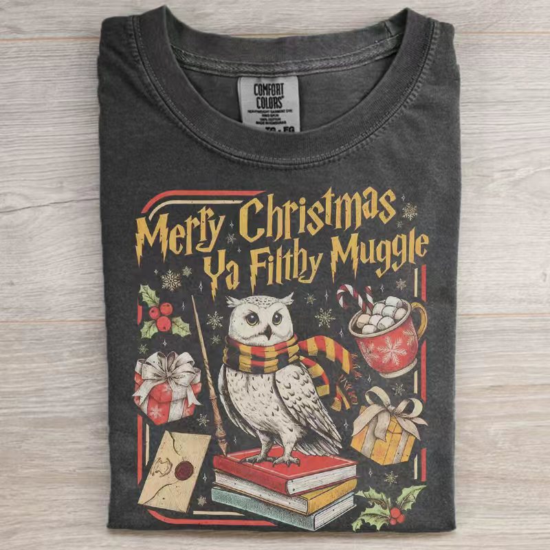 Merry Christmas Ya Filthy myggle T-shirt