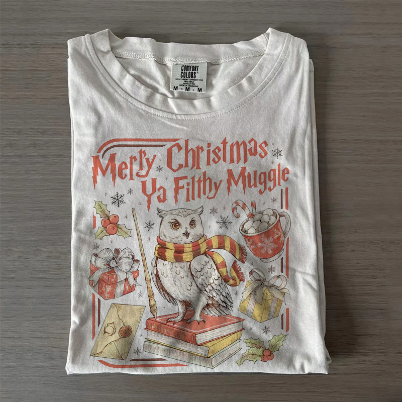 Merry Christmas Ya Filthy myggle T-shirt