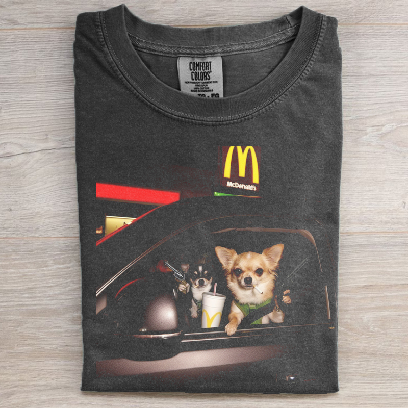 Retro Style chihuahua meme T-shirt 
