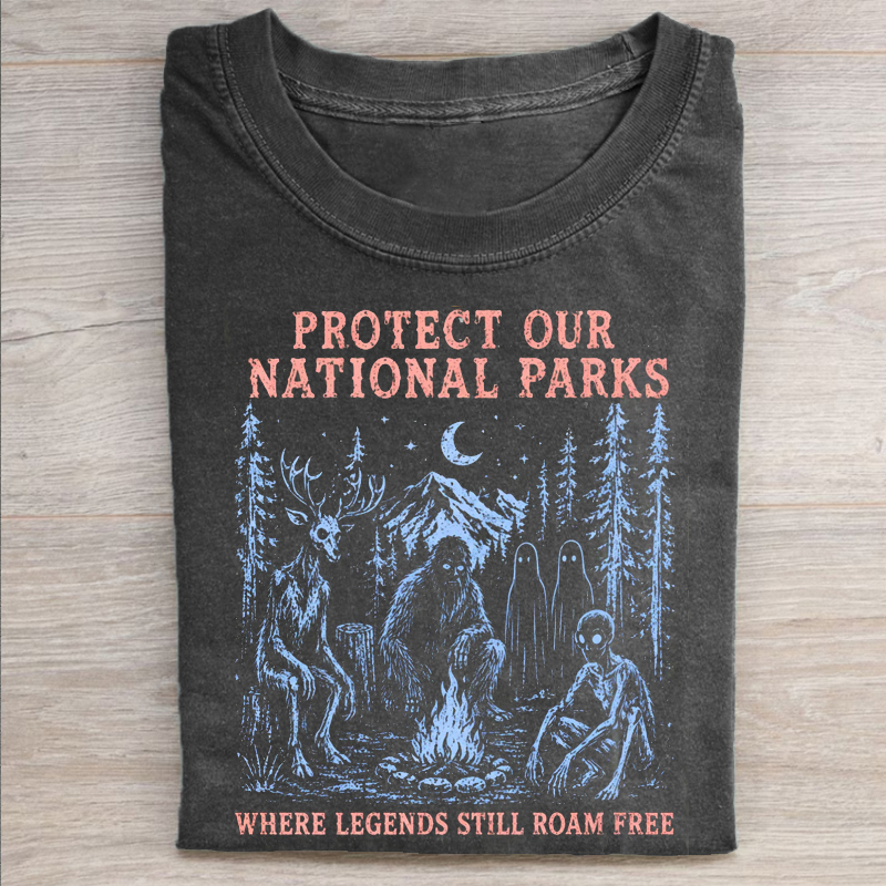 Cryptid National Parks T-shirt