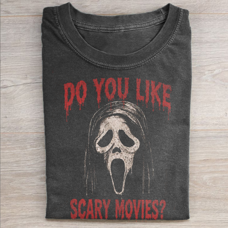 Scary Movie Slasher Halloween T-shirt