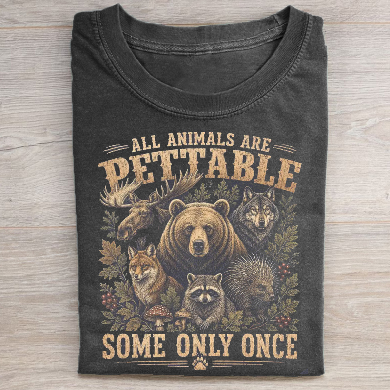 All Animals Are Pettable T-shirt
