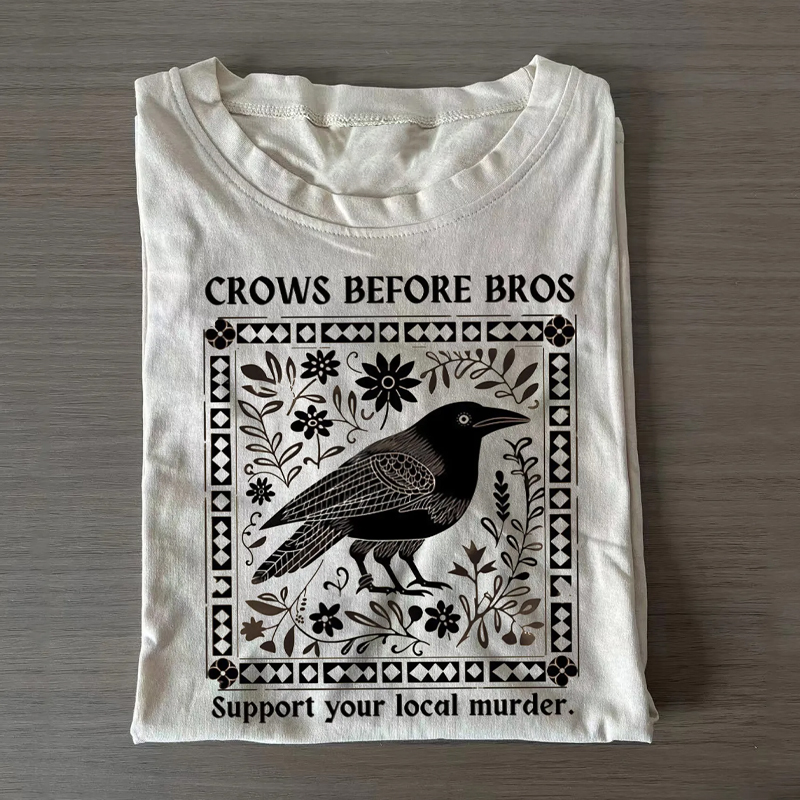 Crows Before Bros T-shirt