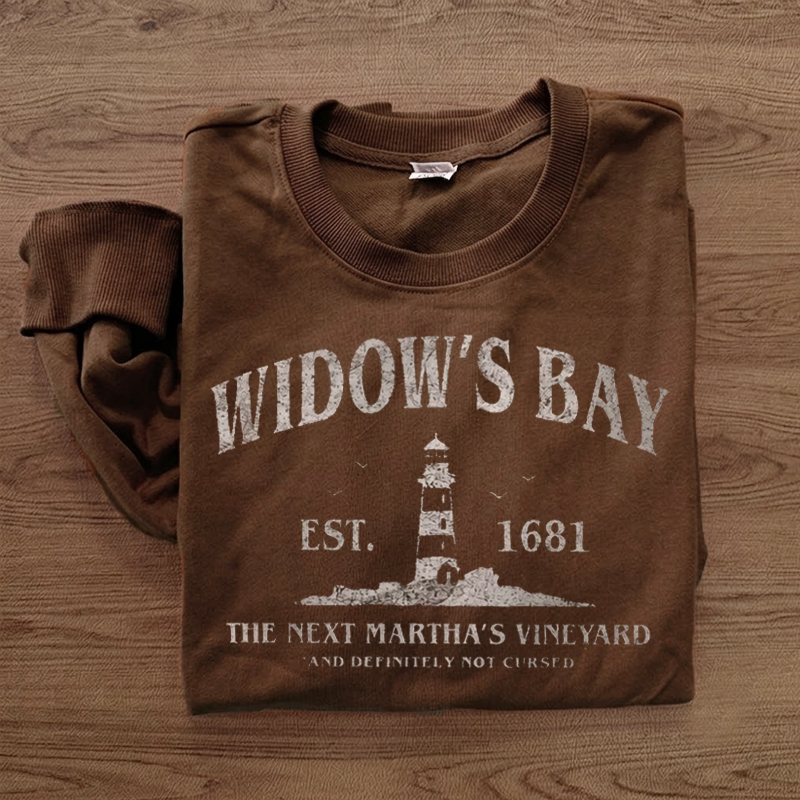 Vintage Haunted Town Travel Sweatshirt