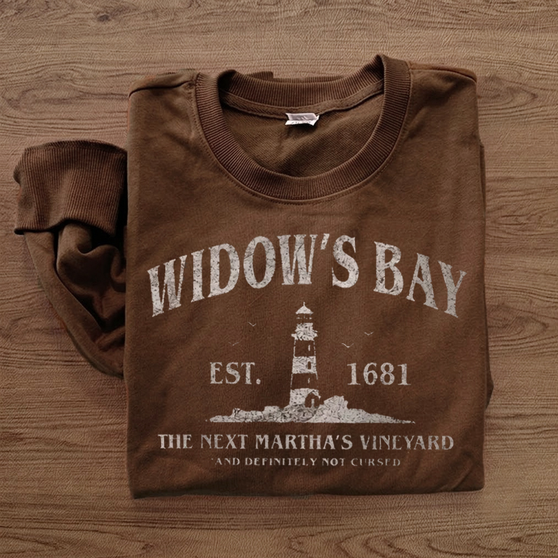 Vintage Haunted Town Travel Sweatshirt