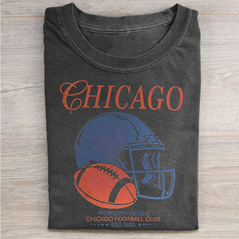 Chicago Football Vintage T-shirt
