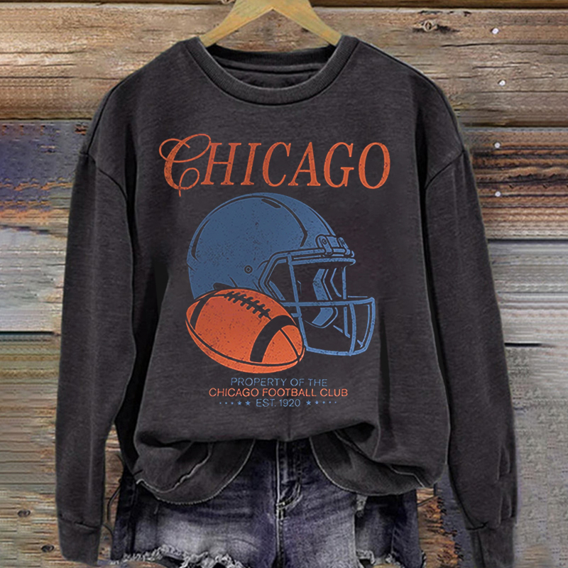 Chicago Football Vintage Sweatshirt