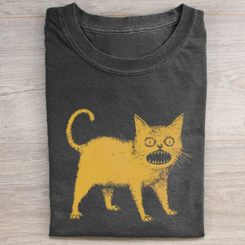 Horrible Japanese Cat T-shirt