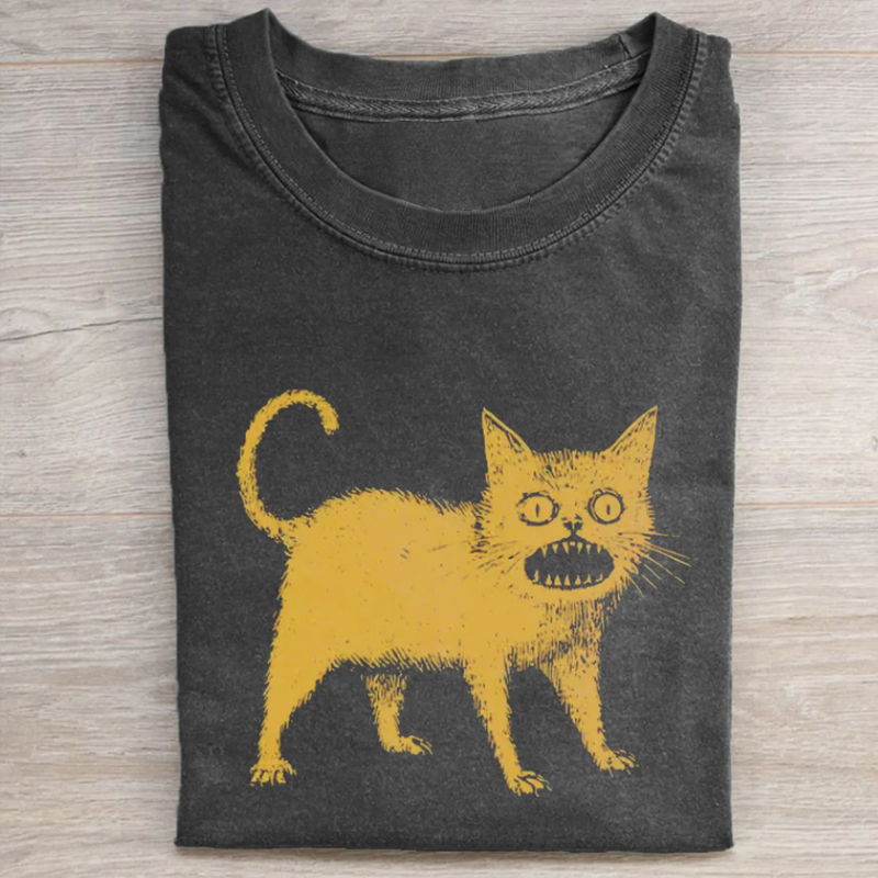 Horrible Japanese Cat T-shirt
