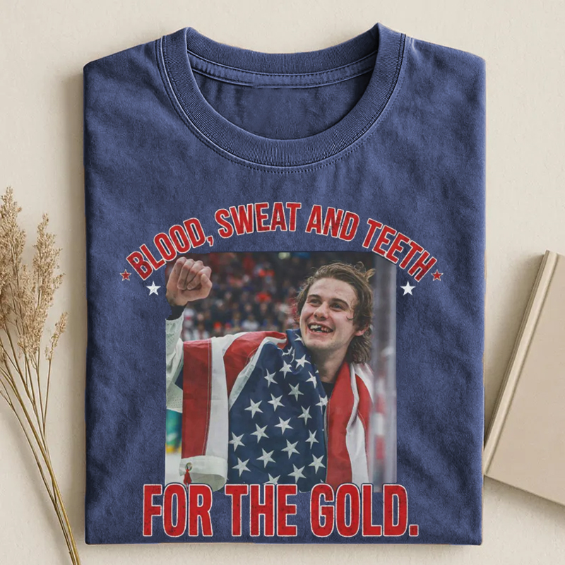 USA Olympic Gold Medal Hockey T-shirt