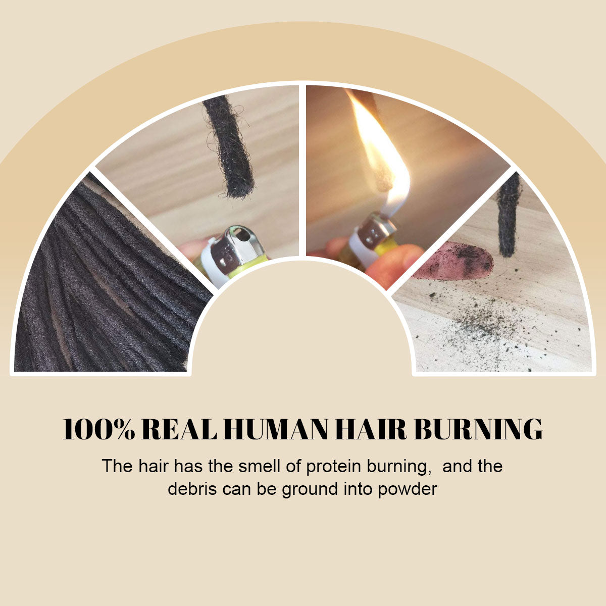 Sangtok 100% Human Hair Loc Extensions