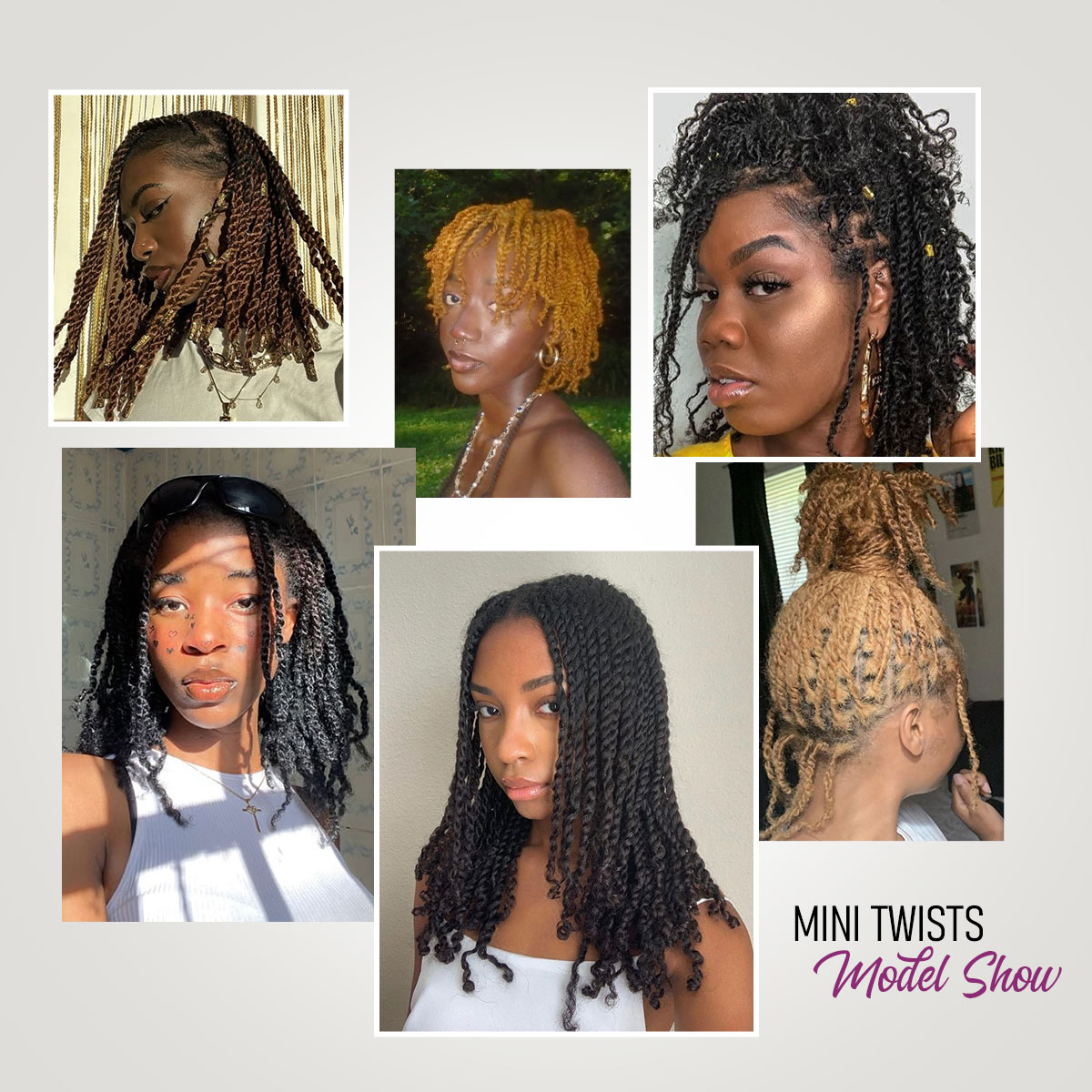 Sangtok Afro Kinkys Bulk Human Hair, 4c Curly Hair for Permanent Sister Locs/ Mini Twists/Braids/Repair Can Dye and Bleach Honey Blonde
