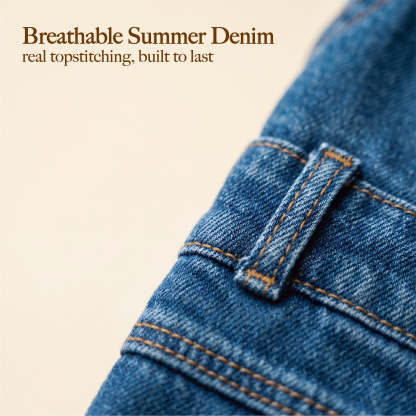 Denim Dog Overalls for Dachshund & French Bulldog | Repuuup Classic Jean Jumpsuit for Small Dogs （Especially for dachshund and french bull dogs)