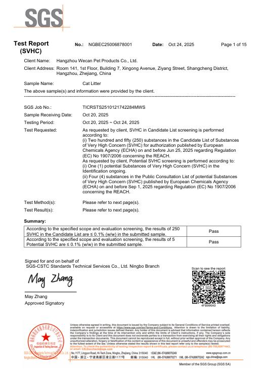 REACH Certification