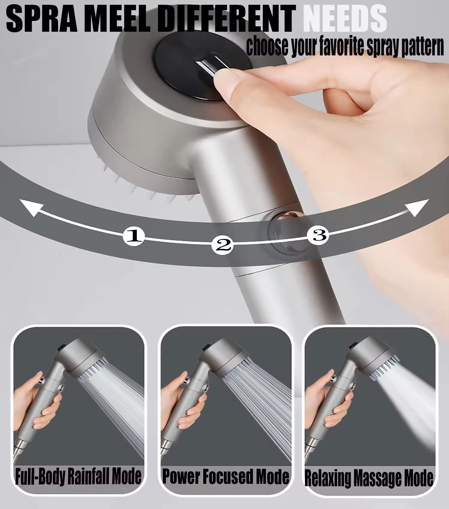 Turbocharged Shower Head