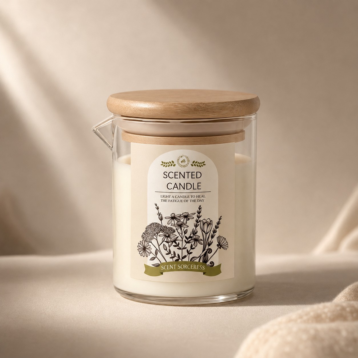 Aromatherapy Essential Oil Massage Candle