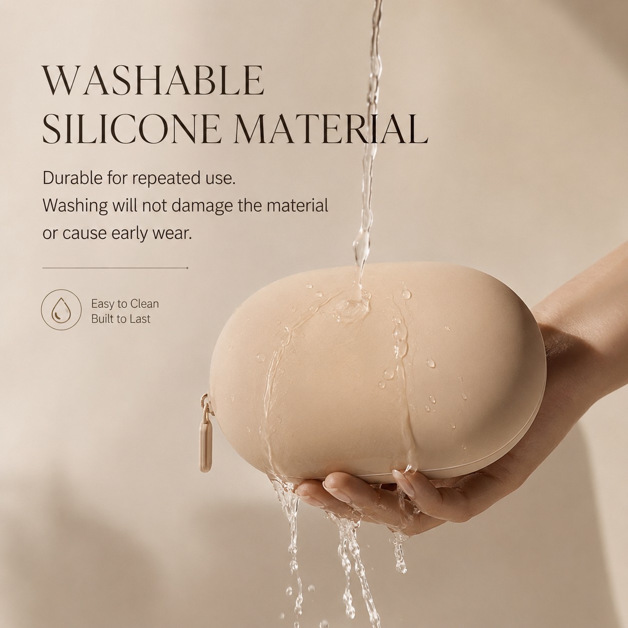 Silicone storage bag