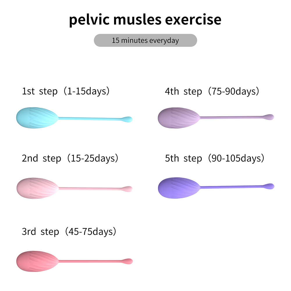 The Joybloom 5-Piece Progressive Weighted Kegel Ball Set