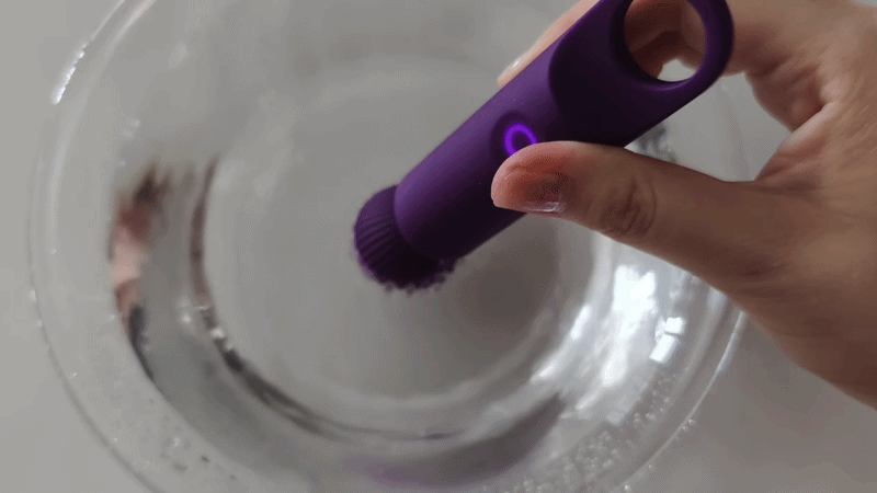 Lola being used around water