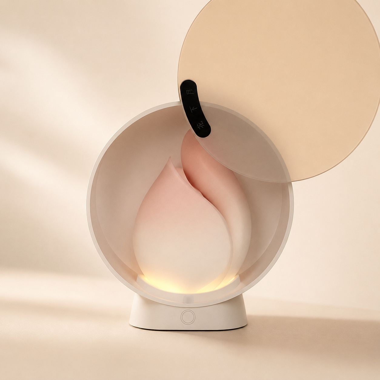Luna Bloom combined system and illuminated charging dock