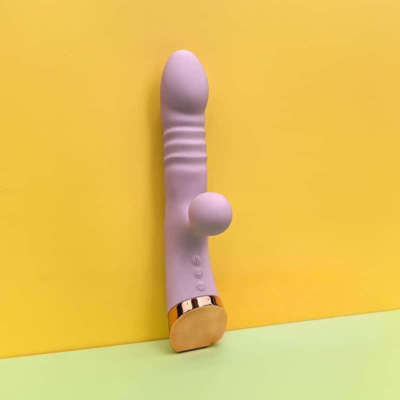 G-Spot & Clitoral Dual Stimulation Force Sensing Rabbit Vibrator