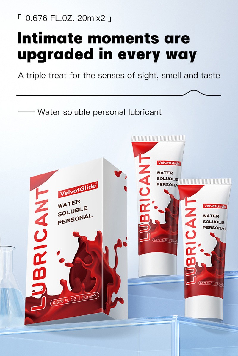 VelvetGlide Water Soluble Lubricant​