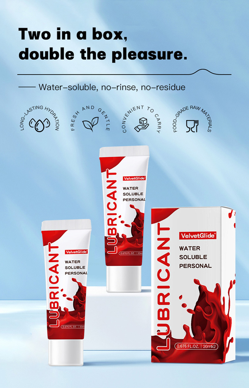 VelvetGlide Water Soluble Lubricant​