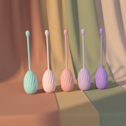 The Joybloom 5-Piece Progressive Weighted Kegel Ball Set