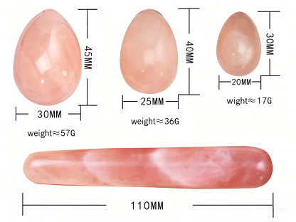 Green Aventurine Crystal Wand and Healing Stones Kit