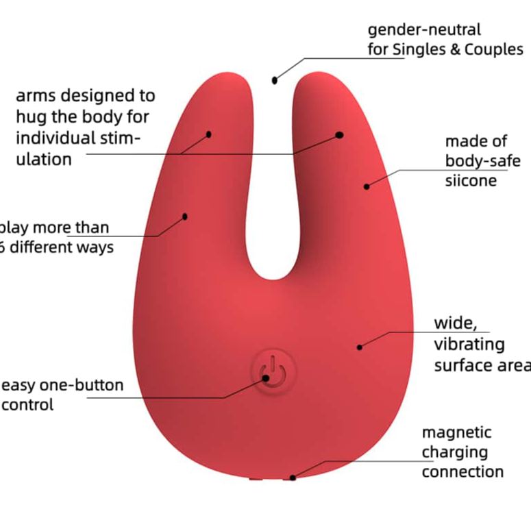 Nip Nipple Stimulation Vibrator Toy
