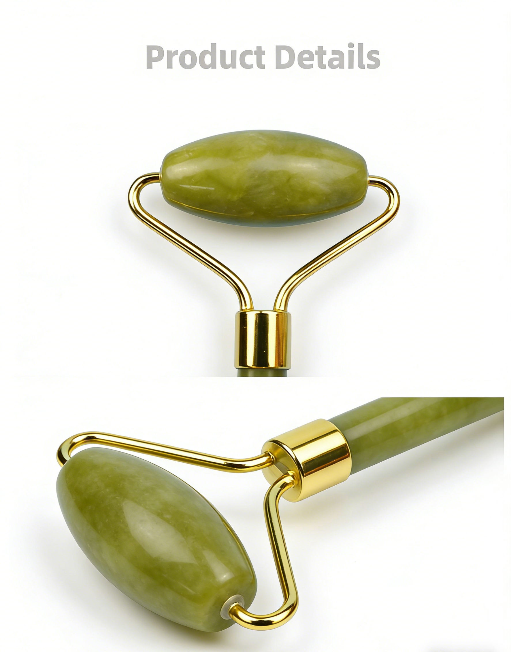 Jade Face Massage Roller & Gua Sha Scraping Massage Tool
