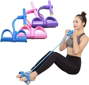 Customized Muscles Exercise Elastic Yoga Exerciser Sit-up Foot Pedal