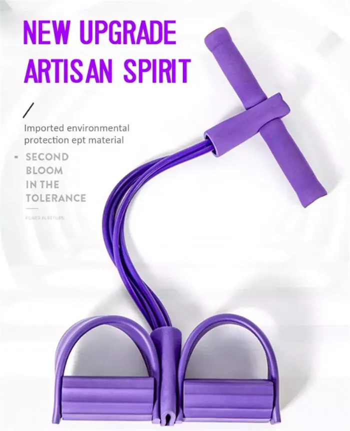 Customized Muscles Exercise Elastic Yoga Exerciser Sit-up Foot Pedal