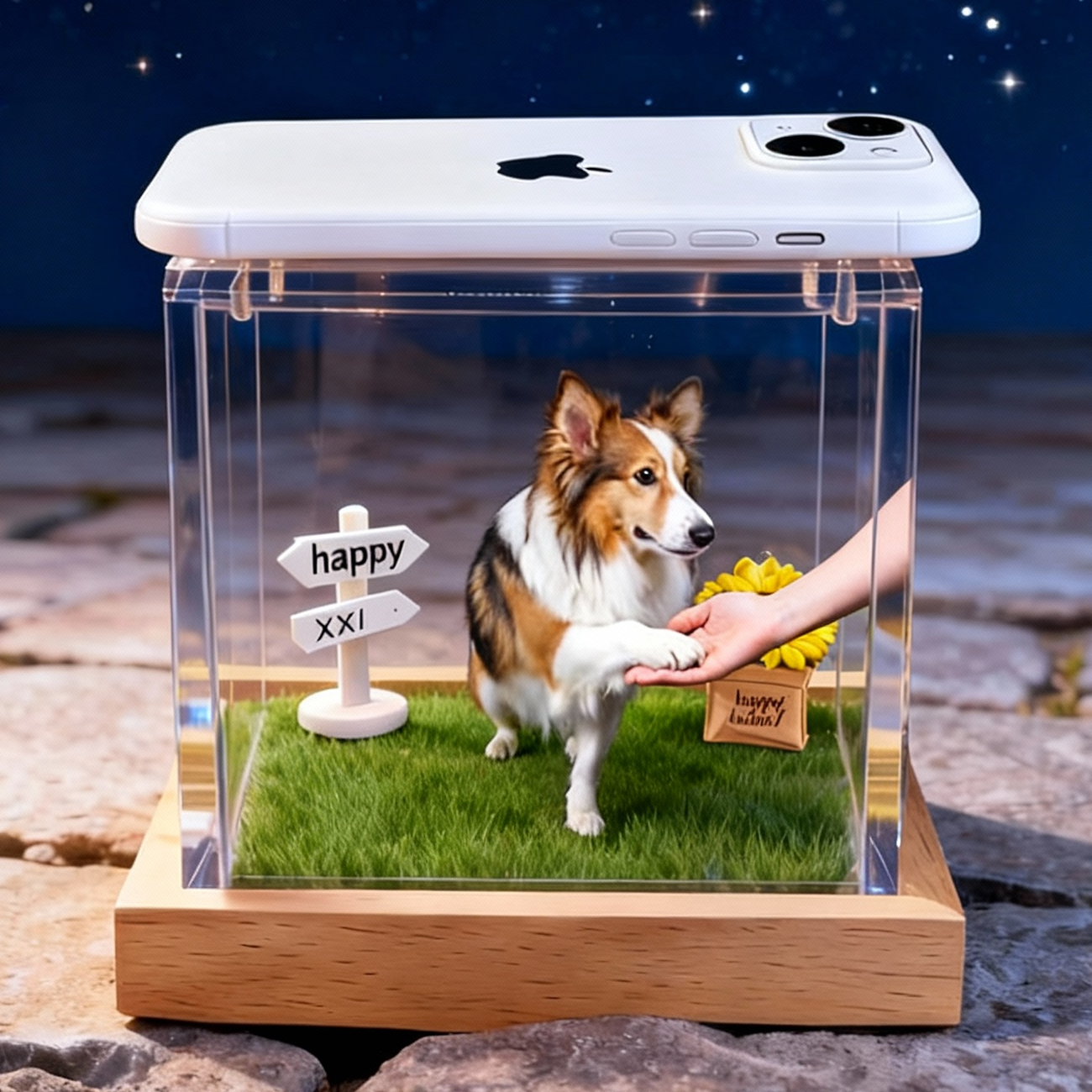 Pet holographic projection