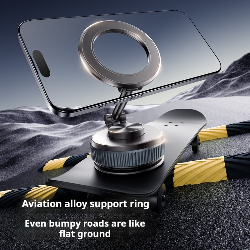 Vacuum Magnetic Car Phone Holder