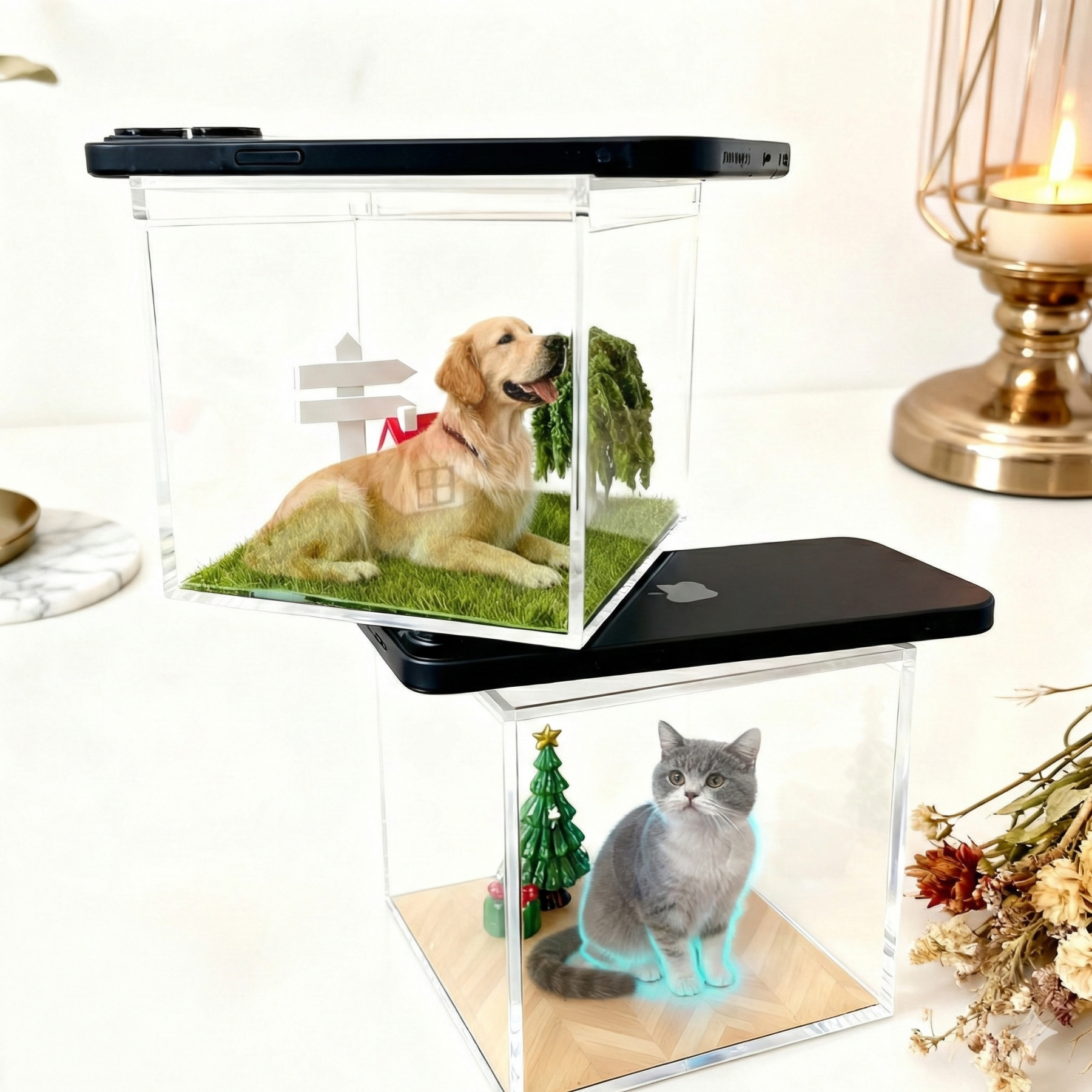 Pet holographic projection