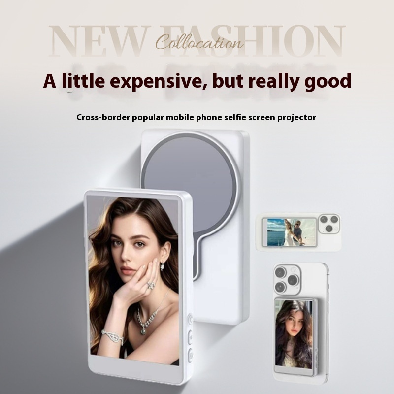 Mobile Phone Rear Magnetic Display