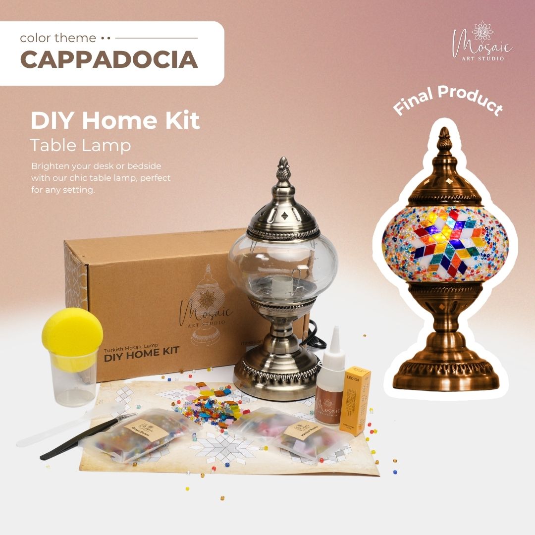 Mosaic Lamp DIY Home Kit