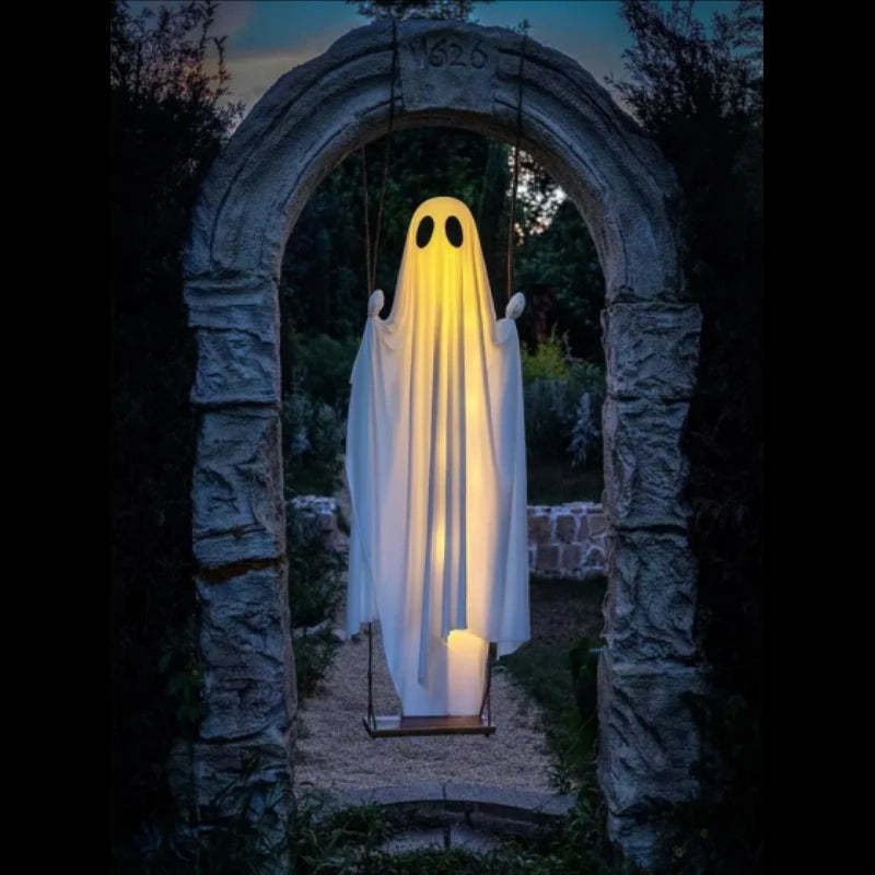 ✨ Halloween Special! 70% OFF – Spooky Ghost Swing Light ✨ 👉 Light Up Your Yard & Scare with Fun!
