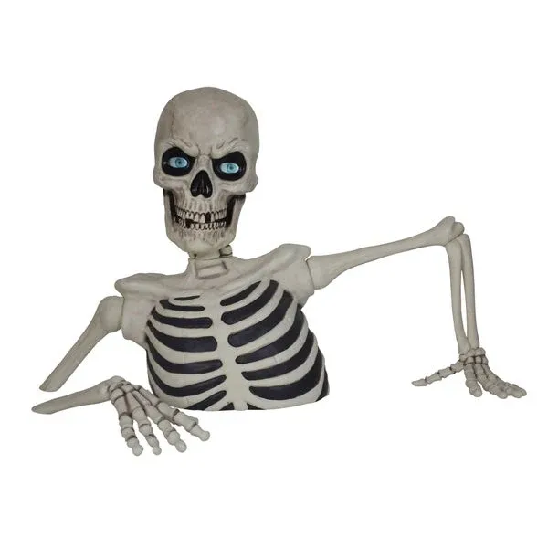 👻 Early Bird Halloween Special – Massive Skeleton with Glowing Eyes & Spooky Sound🎃