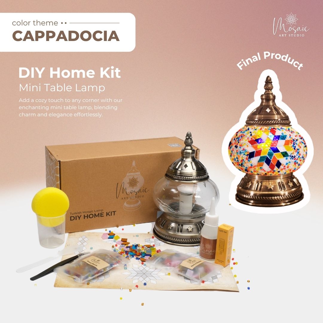 Mosaic Lamp DIY Home Kit