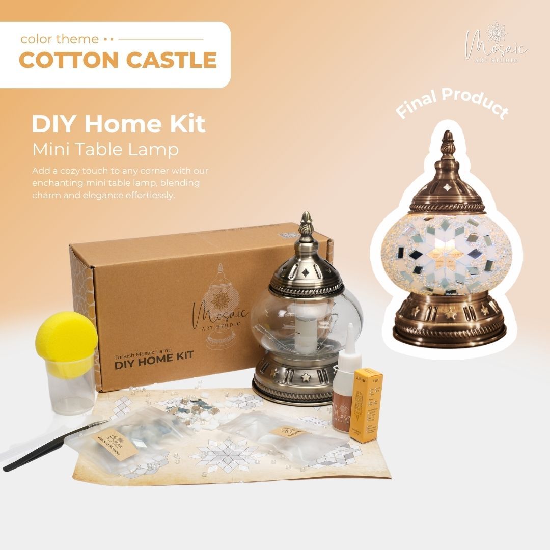 Mosaic Lamp DIY Home Kit