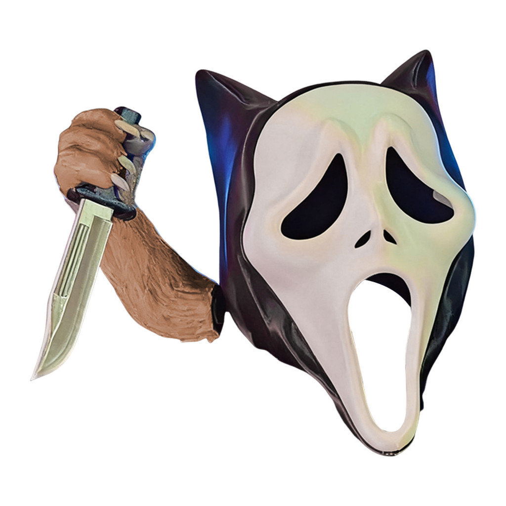 Fifaytech Halloween scary mask for cat