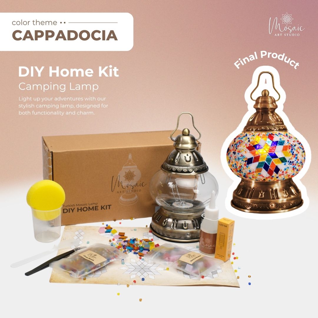 Mosaic Lamp DIY Home Kit
