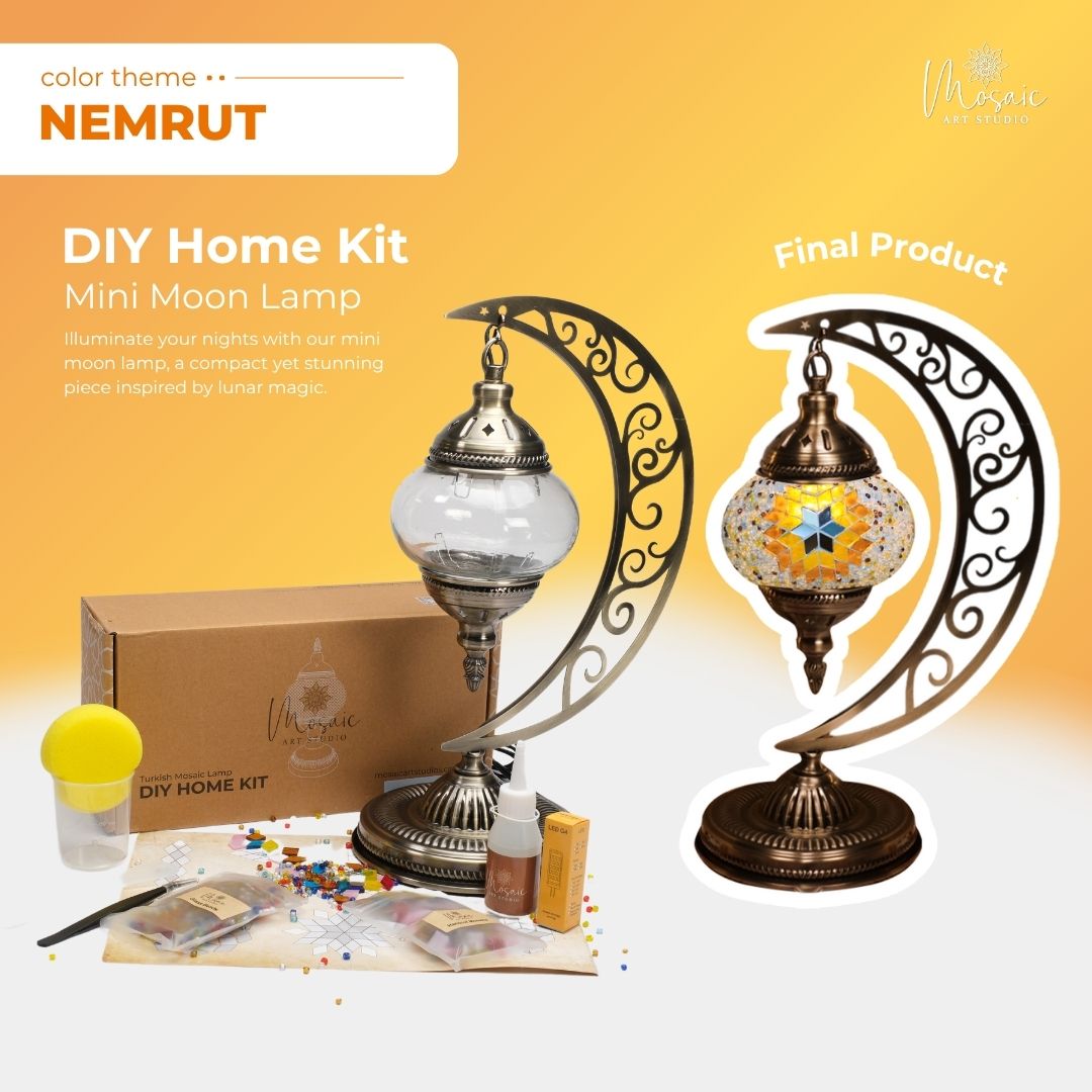 Mosaic Lamp DIY Home Kit