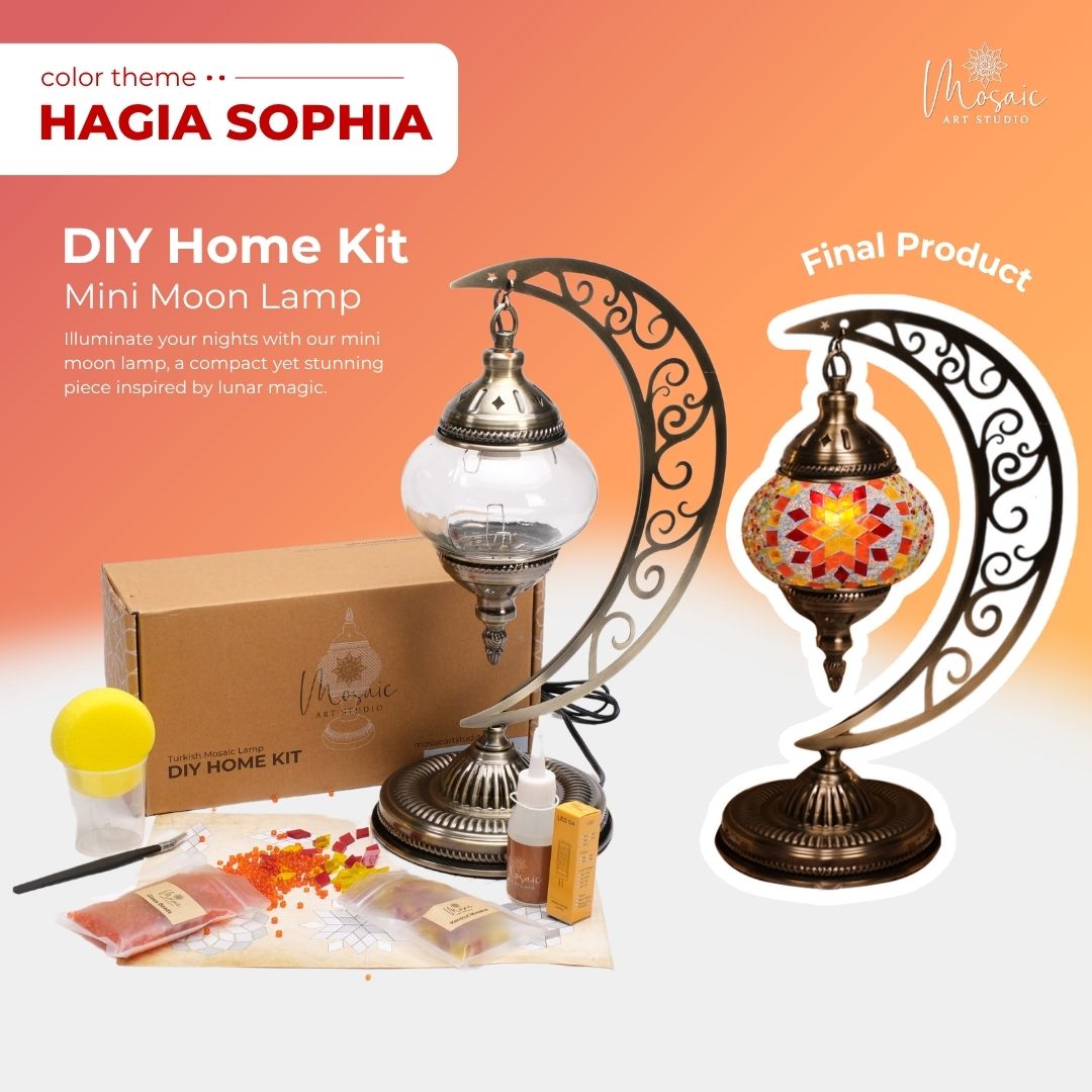 Mosaic Lamp DIY Home Kit