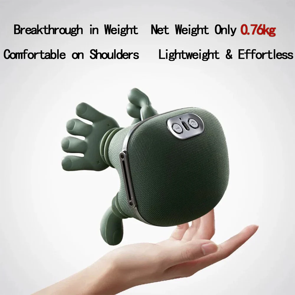 Human Hand Simulation - Neck & Shoulder Massager
