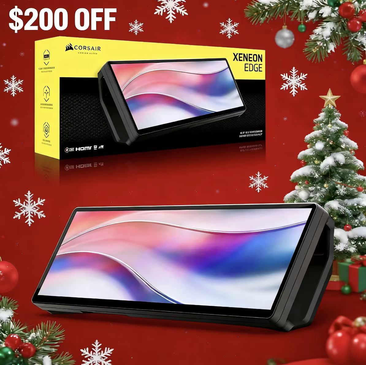 CORSAIR XENEON EDGE 14.5" LCD Touchscreen