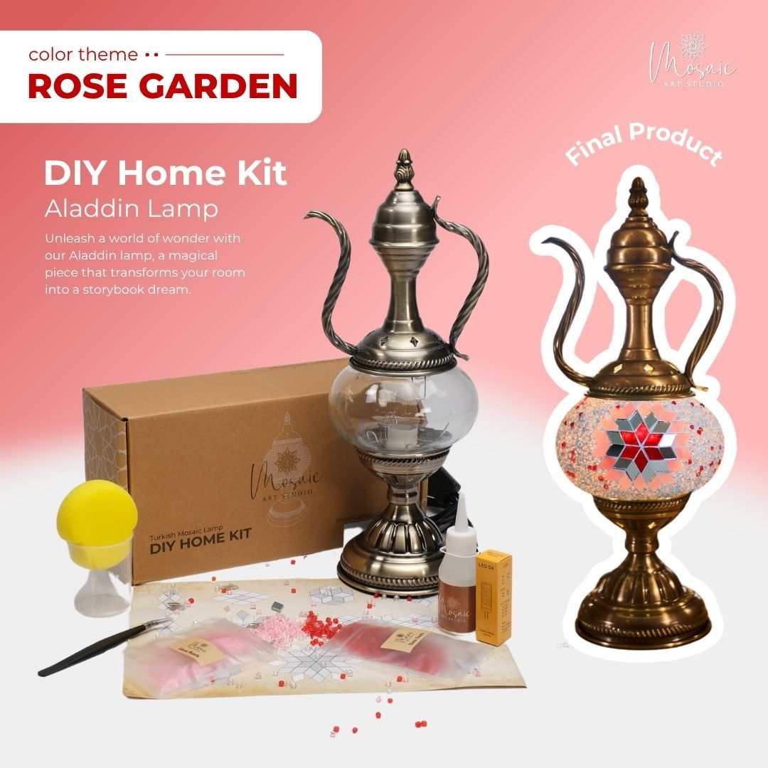 Mosaic Lamp DIY Home Kit