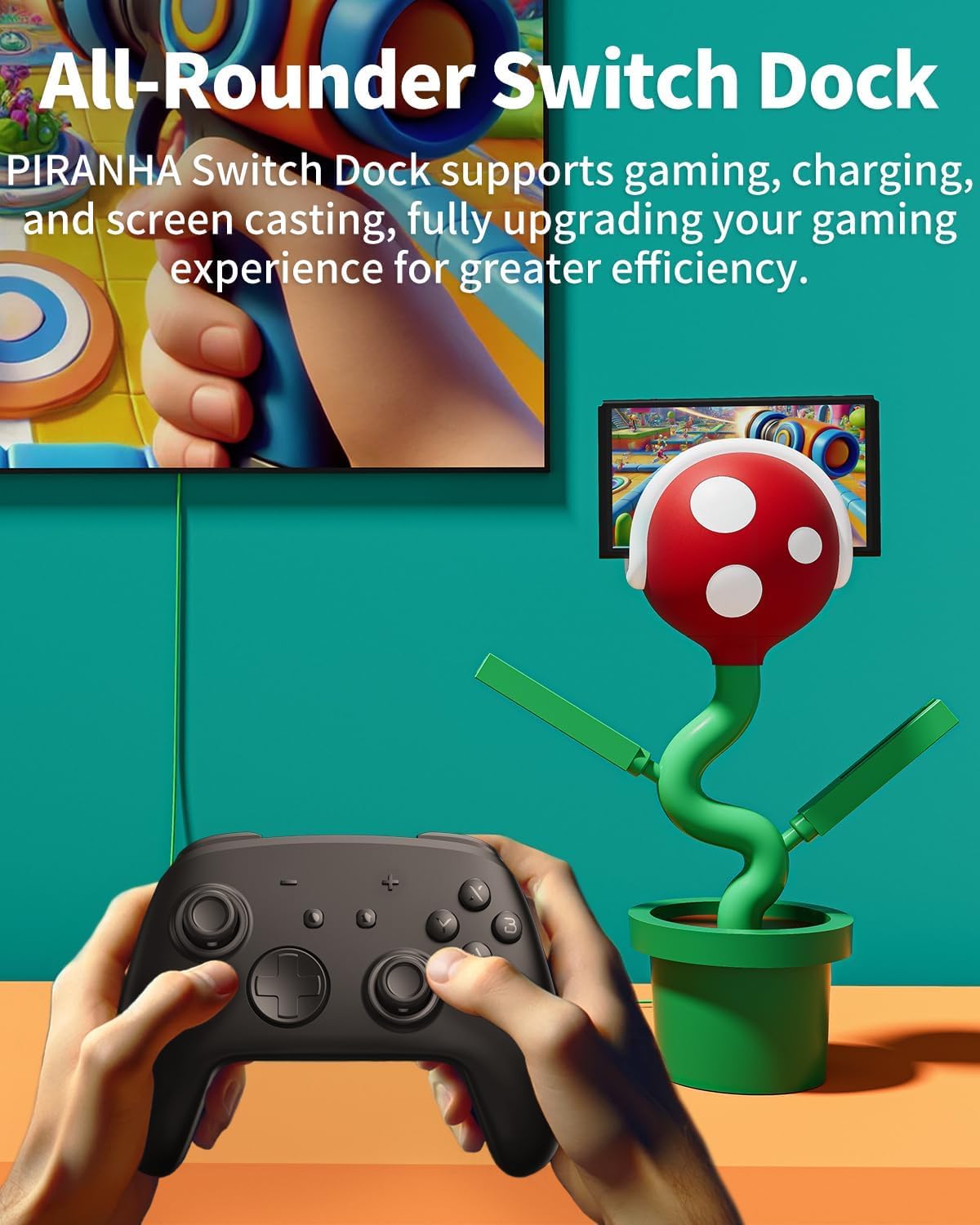 🔥🎉Last Day 60% OFF⏰️Multifunctional Nintendo Switch Dock